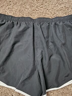 Nike Black Athletic Shorts with White Trim 3X NWT